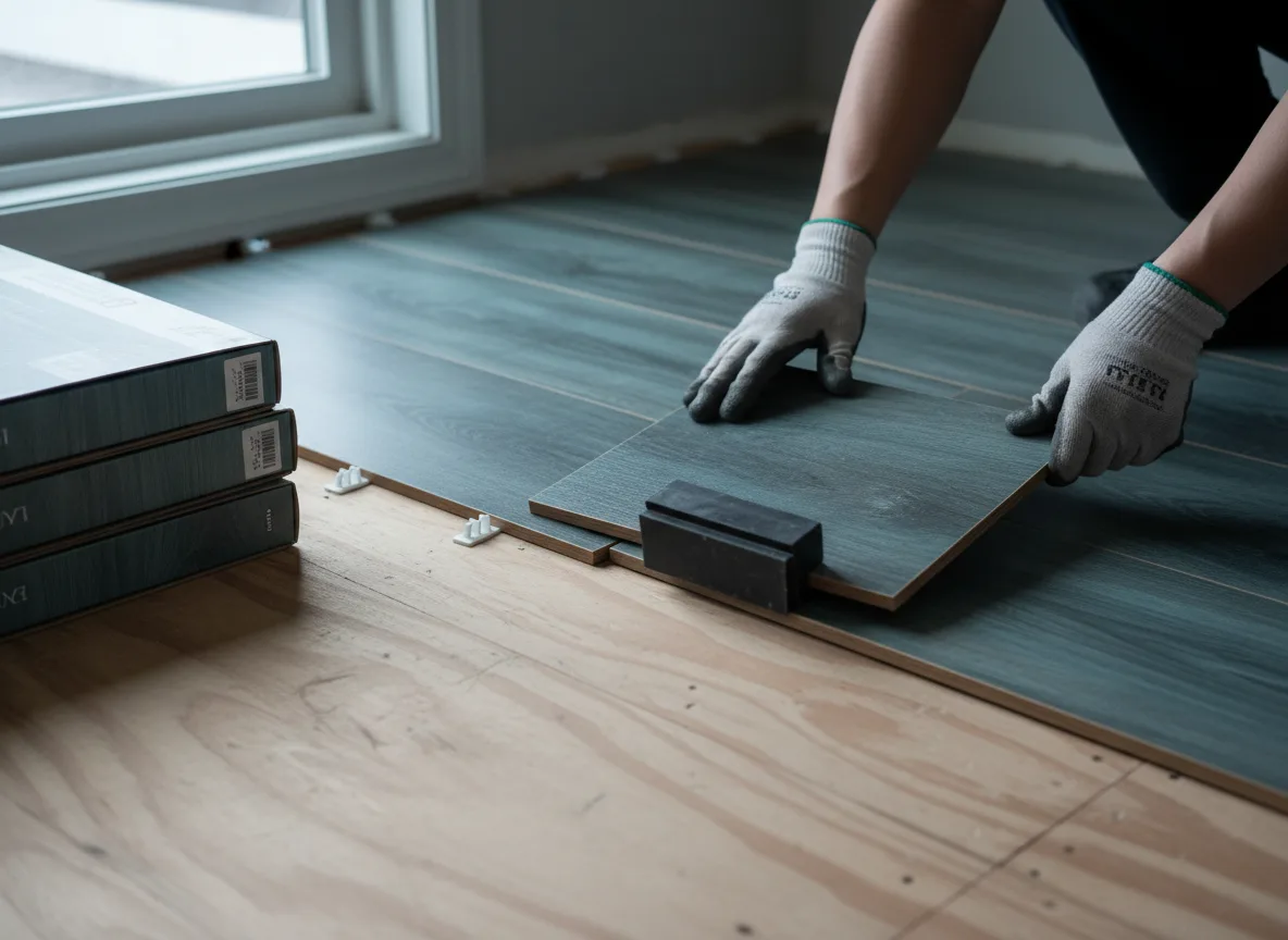 Luxury Vinyl Plank Installation company in Wales, AK